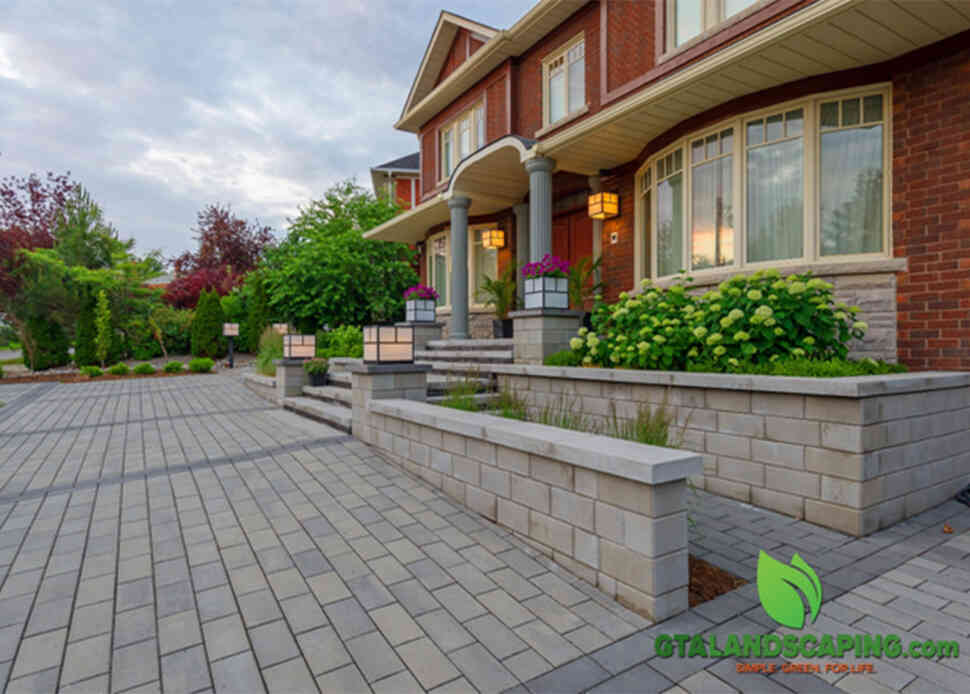 Permeable Interlocking Project in Toronto.