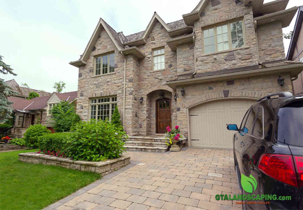 Another Permeable Interlocking Project in GTA.