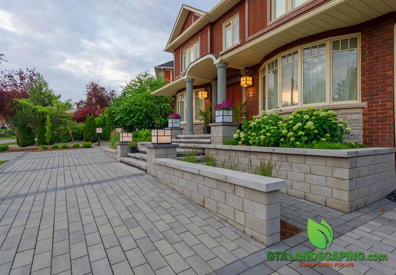 Driveway Interlocking in Toronto.