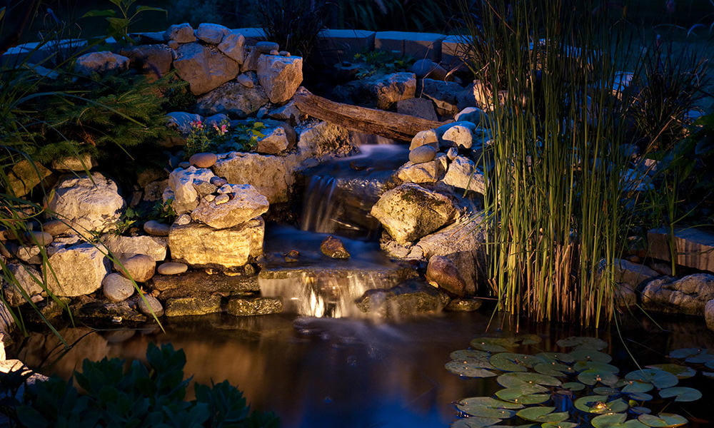 Fountain, Waterfall installation in Toronto.